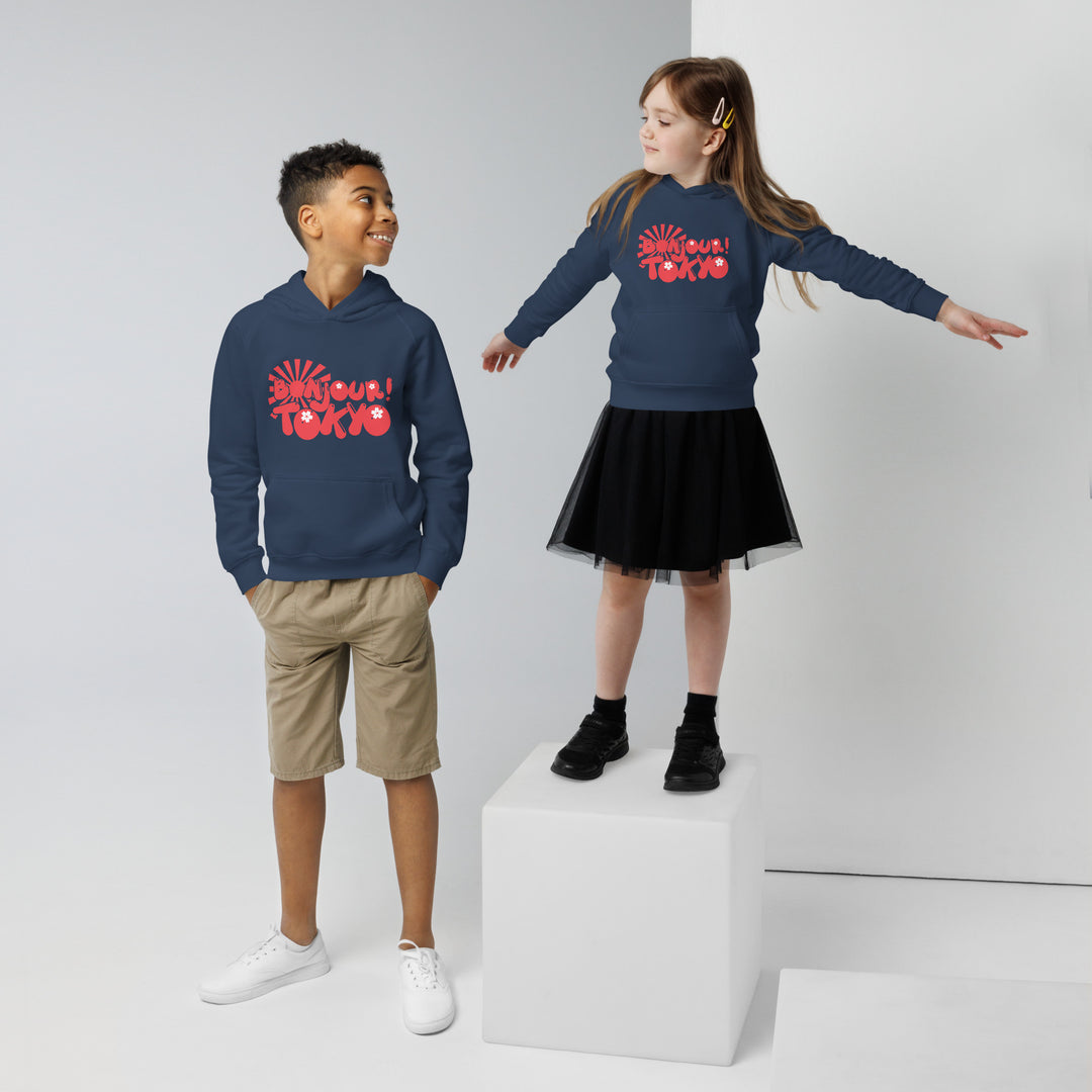 Bonjour Tokyo Kids eco hoodie by Fred Jo