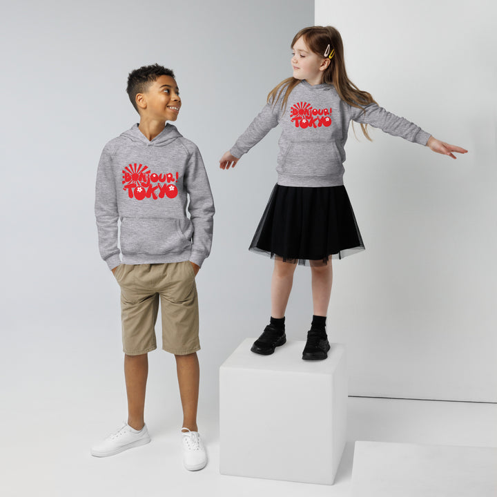 Bonjour Tokyo Kids eco hoodie by Fred Jo