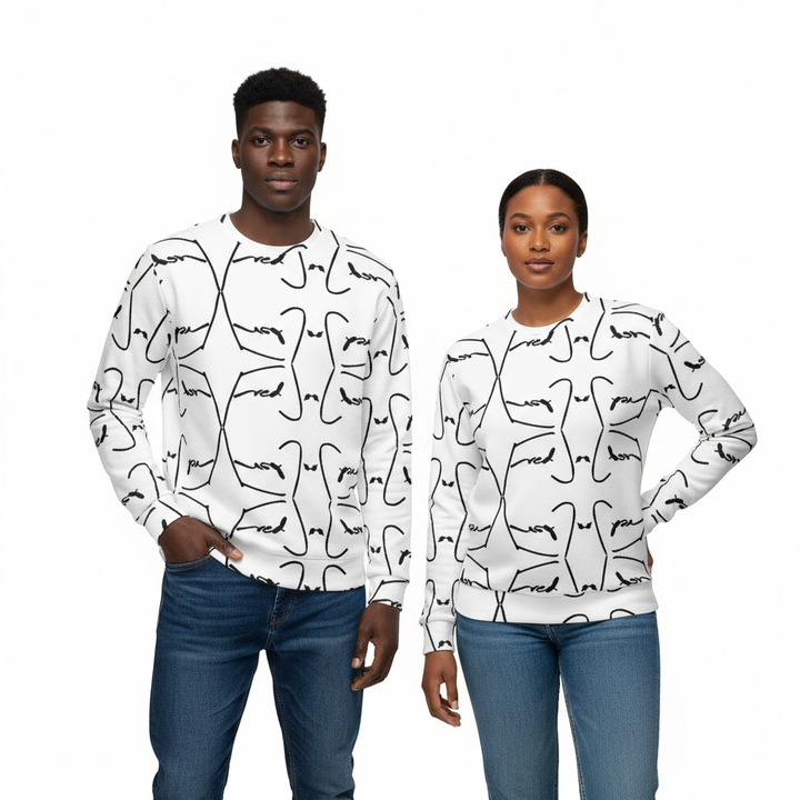 Fred Jo Reverse Unisex Sweatshirt