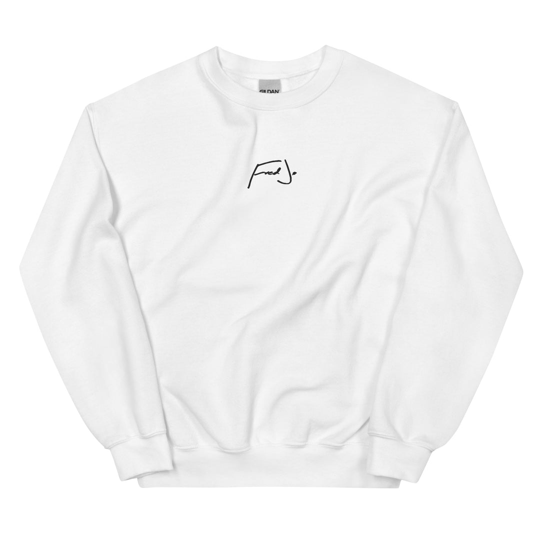 Fred Jo White Chest Unisex Sweatshirt