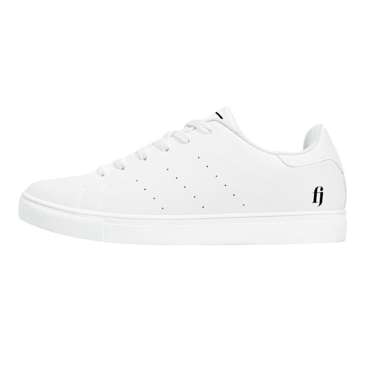 All White Fred Jo Sneakers - Fred jo Clothing