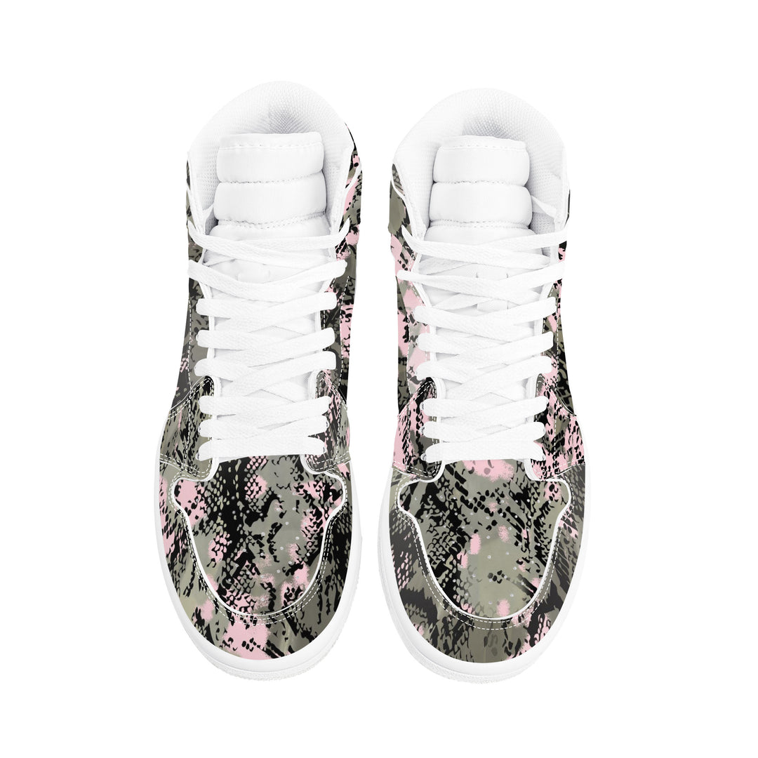 Snake Izzy High Leather Sneaker