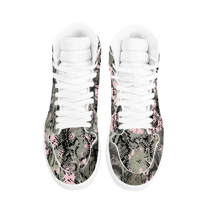 Snake Izzy High Leather Sneaker