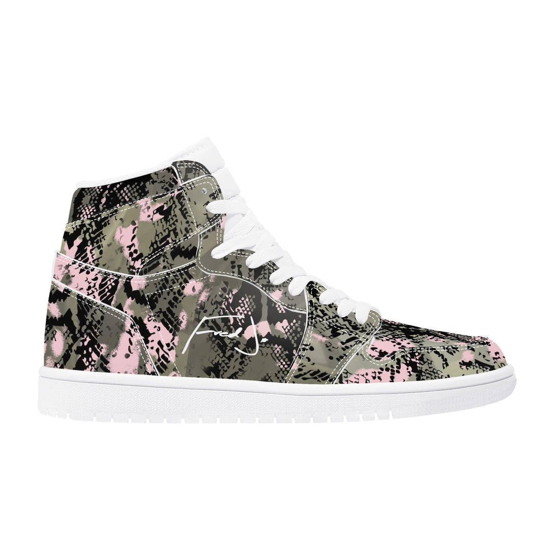 Snake Izzy High Leather Sneaker
