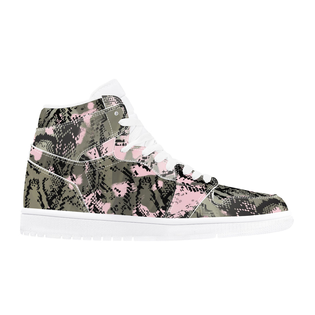 Snake Izzy High Leather Sneaker
