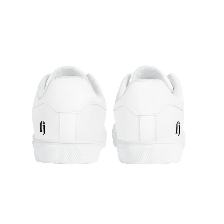 All White Fred Jo Sneakers - Fred jo Clothing