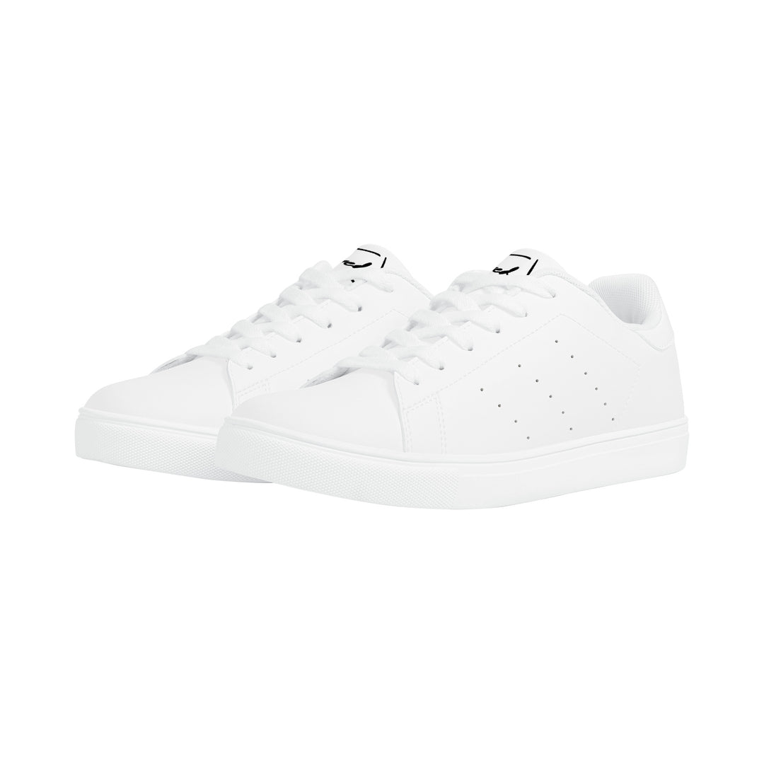 All White Fred Jo Sneakers - Fred jo Clothing