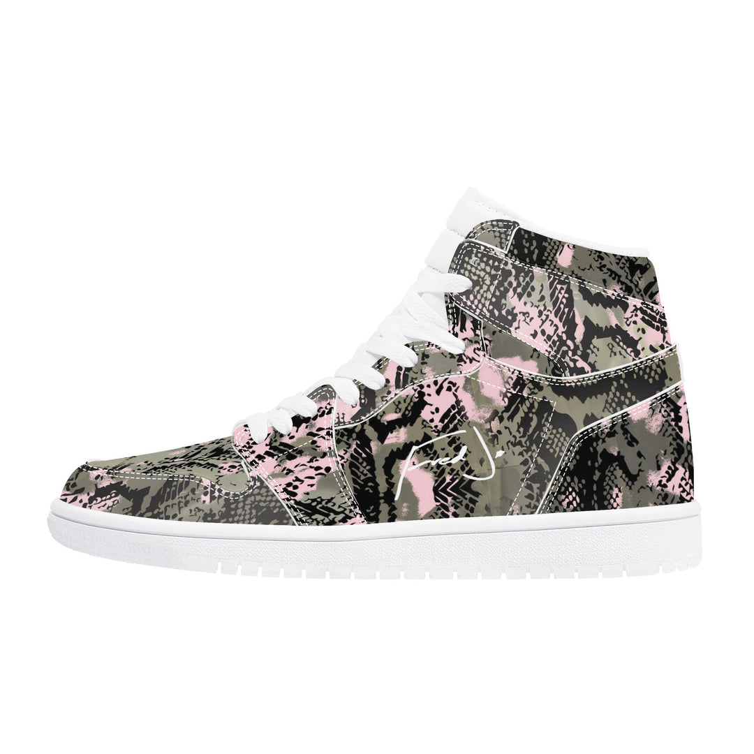 Snake Izzy High Leather Sneaker