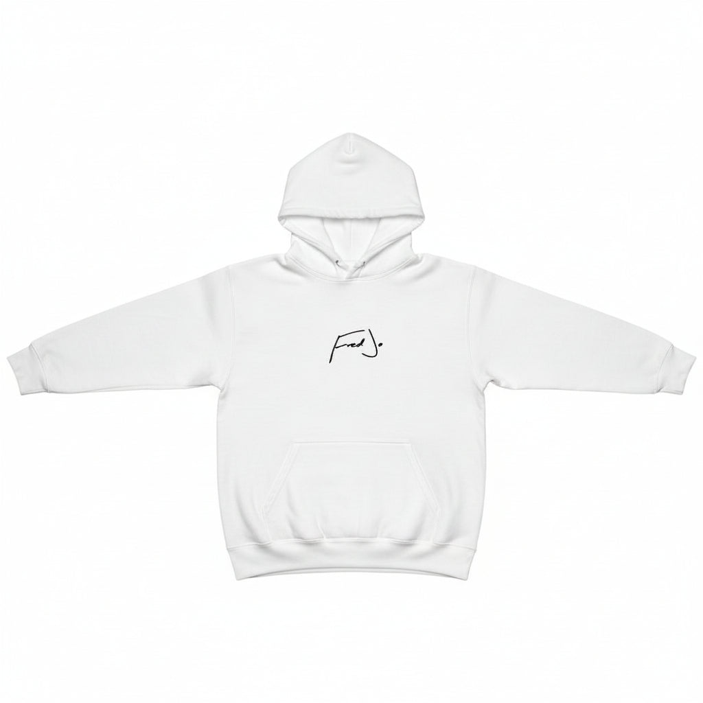 Fred Jo White Chest Unisex Hoodie - Fred jo Clothing