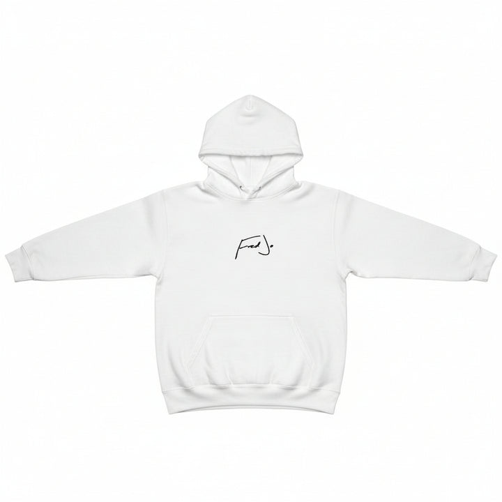 Fred Jo White Chest Unisex Hoodie - Fred jo Clothing