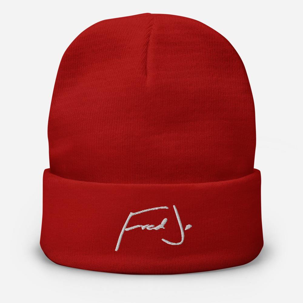 Fred Jo Embroidered Beanie - Fred jo Clothing