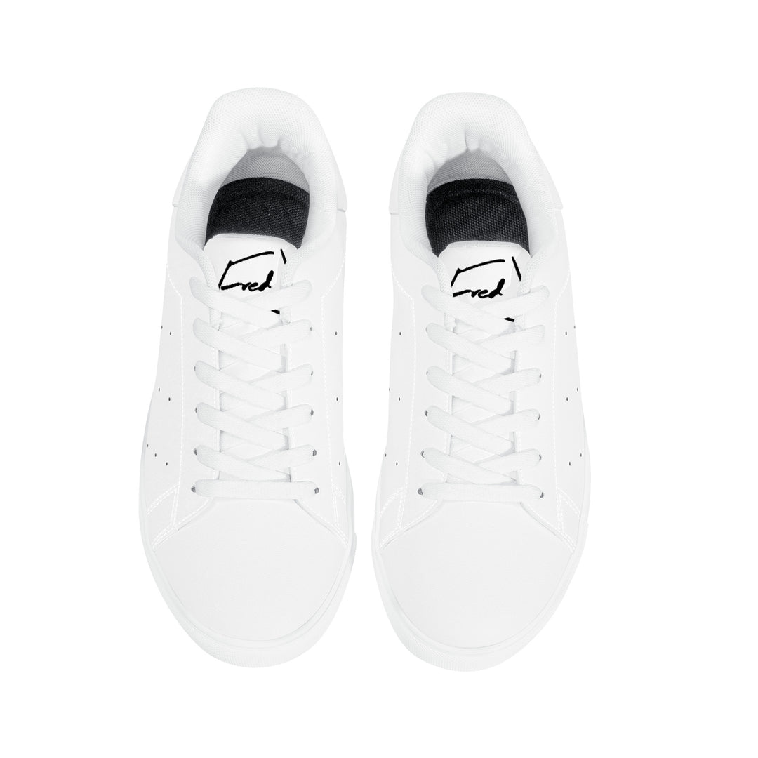 All White Fred Jo Sneakers - Fred jo Clothing