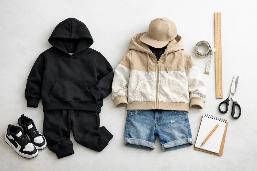 Streetwear Kids Clothes Sizing Guide