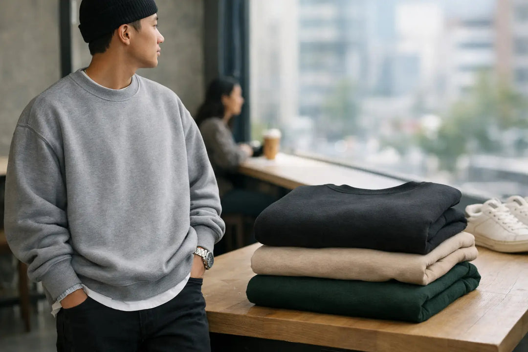How to Wear Heavyweight Sweatshirts Daily