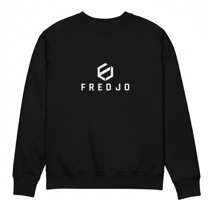 Fred Jo Unisex Eco Sweatshirt – Sustainable Comfort &amp; Contemporary Style