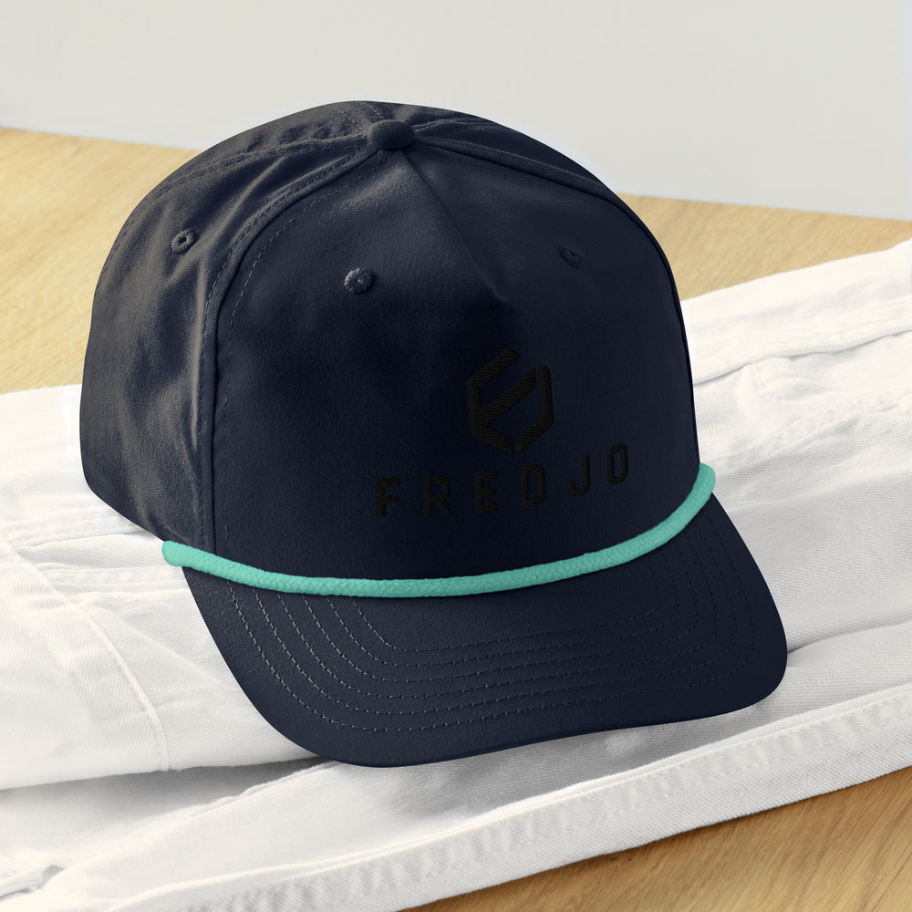 Fred Jo golf rope cap structured fit