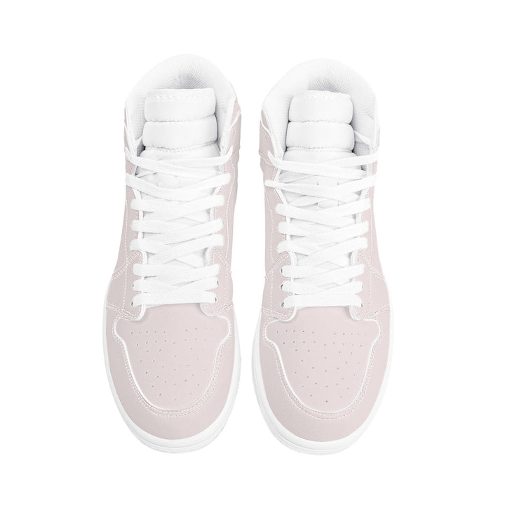 D17 High Top Synthetic Leather Sneaker