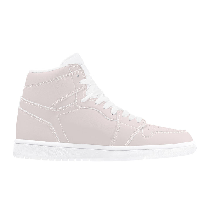 D17 High Top Synthetic Leather Sneaker