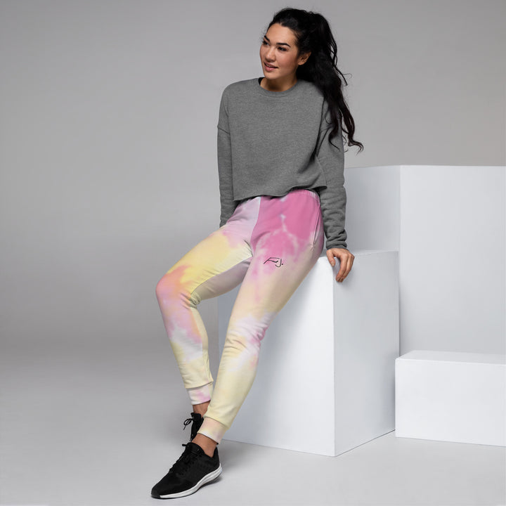 Fred Jo Women's Watercolor Joggers
