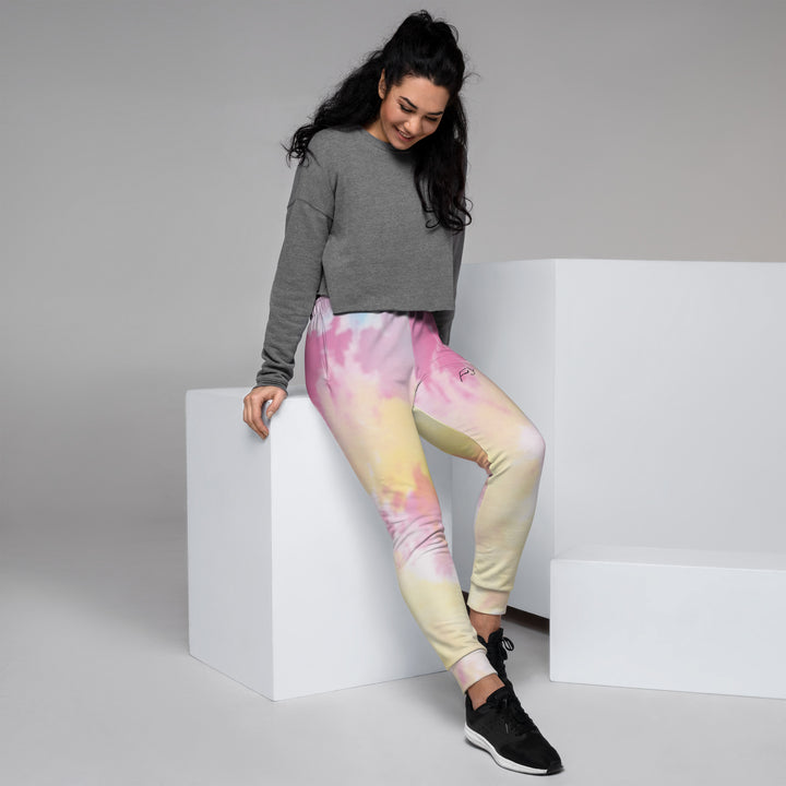 Fred Jo Women's Watercolor Joggers
