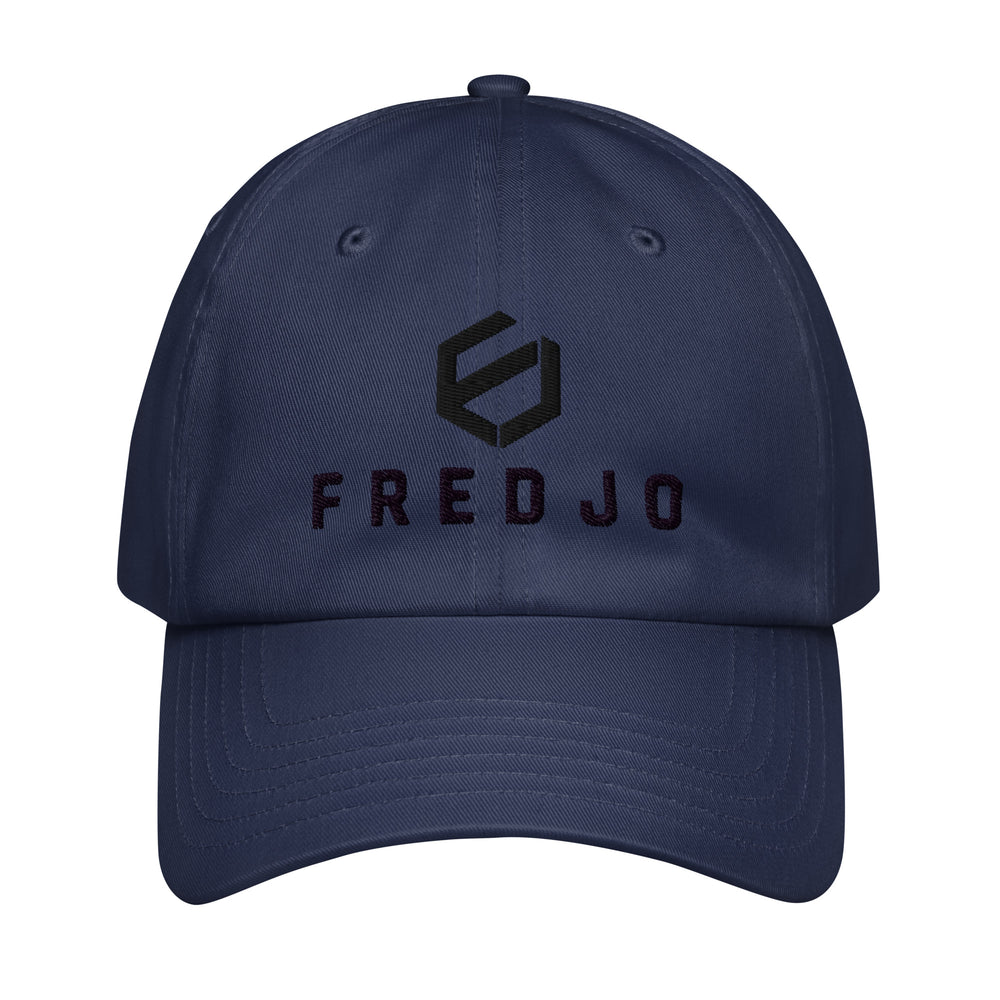 Athletic dad hat breathable cotton blend fabric
