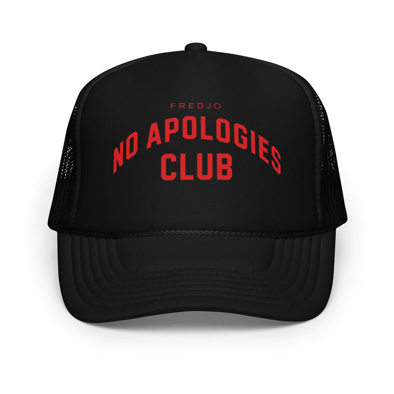 FredJo® No Apologies Club Foam Trucker Hat – Paris Edition