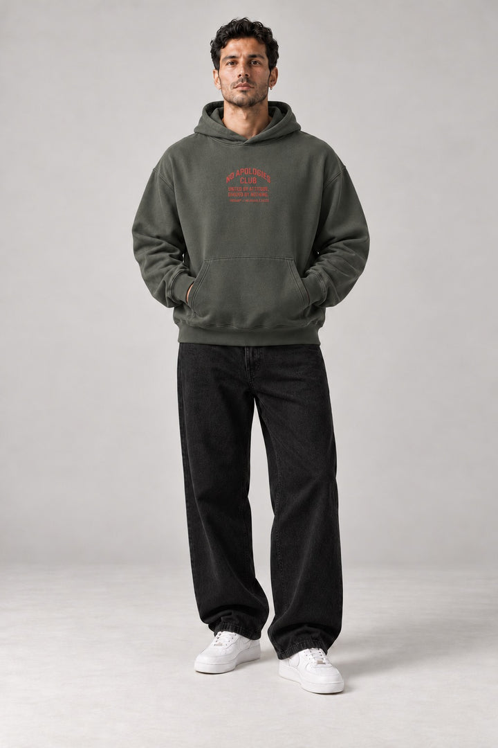 No Apologies Pigment Hoodie