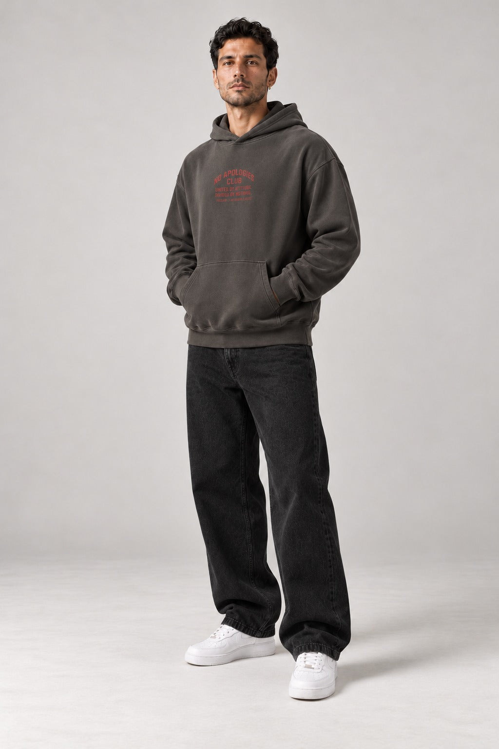No Apologies Pigment Hoodie