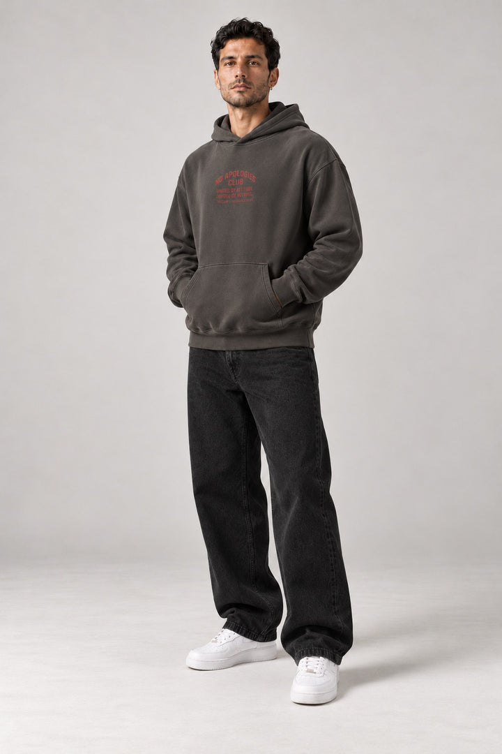 No Apologies Pigment Hoodie