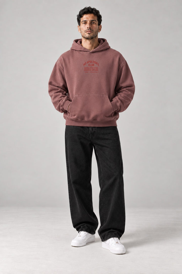 No Apologies Pigment Hoodie