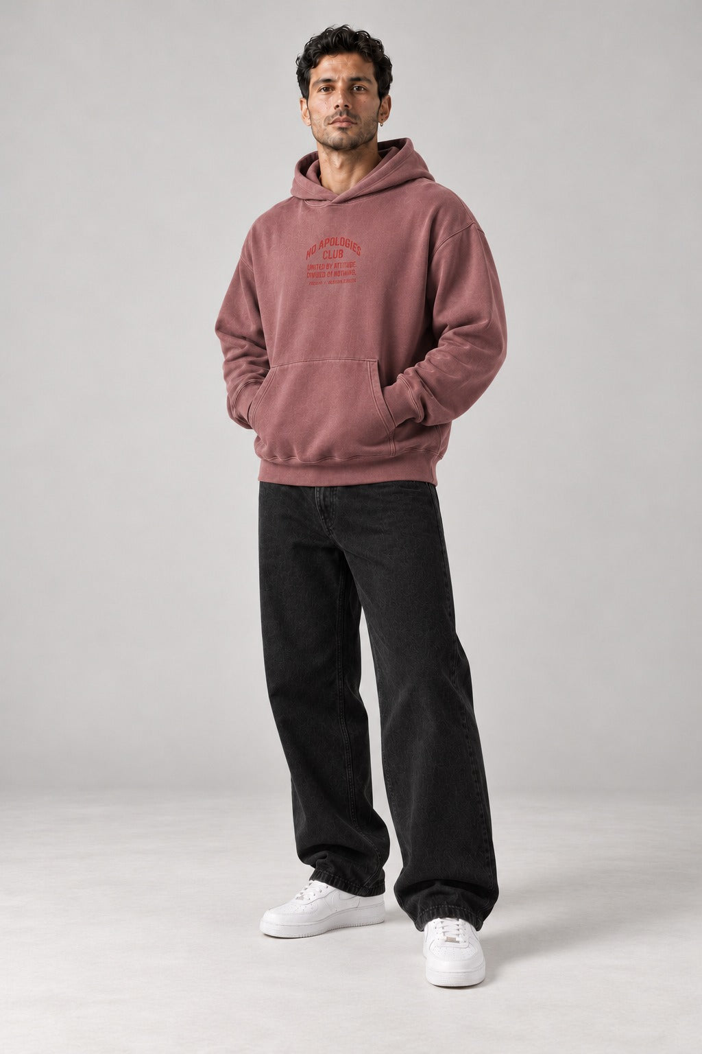 No Apologies Pigment Hoodie