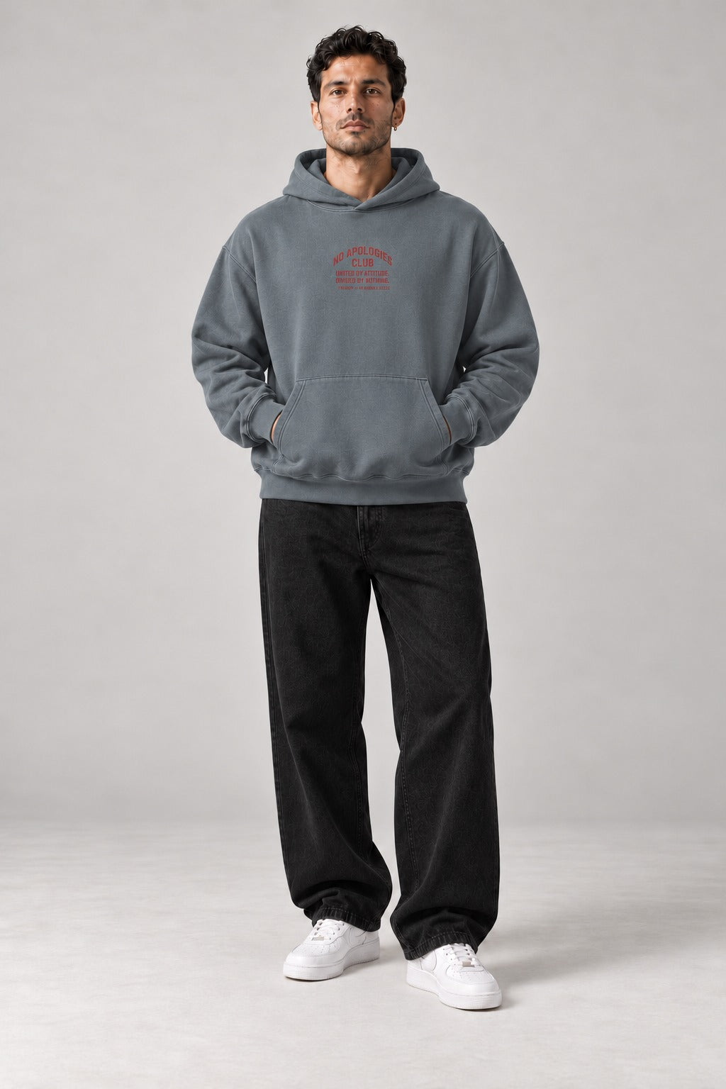 No Apologies Pigment Hoodie