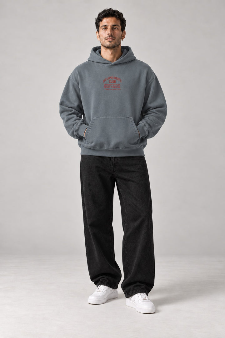 No Apologies Pigment Hoodie