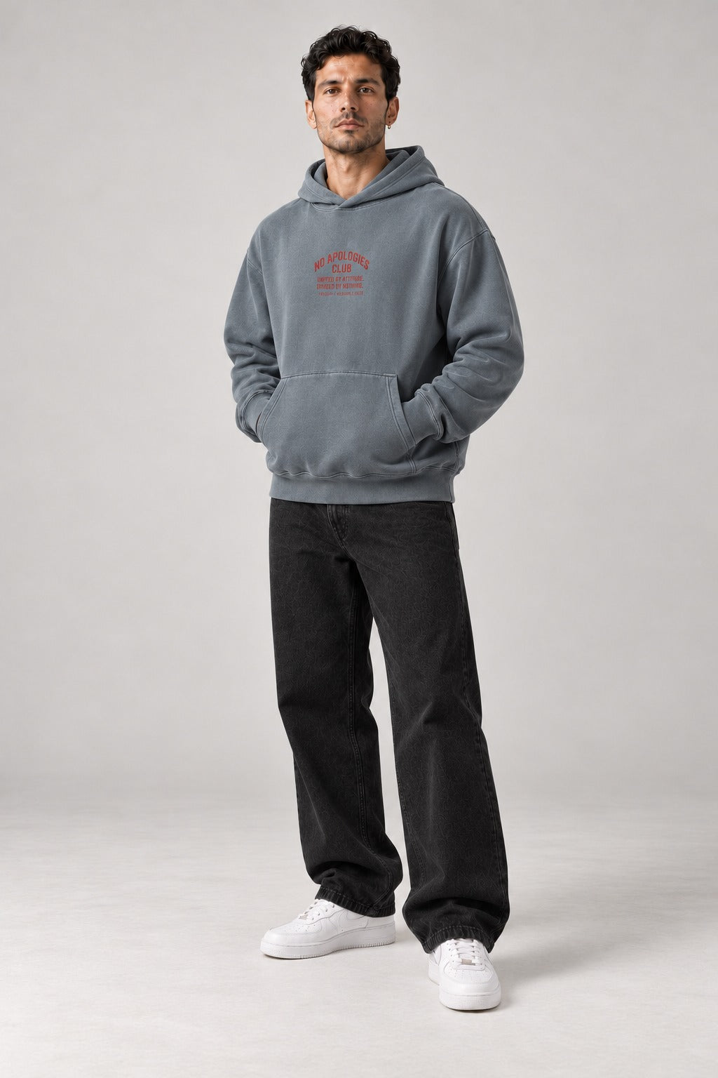 No Apologies Pigment Hoodie