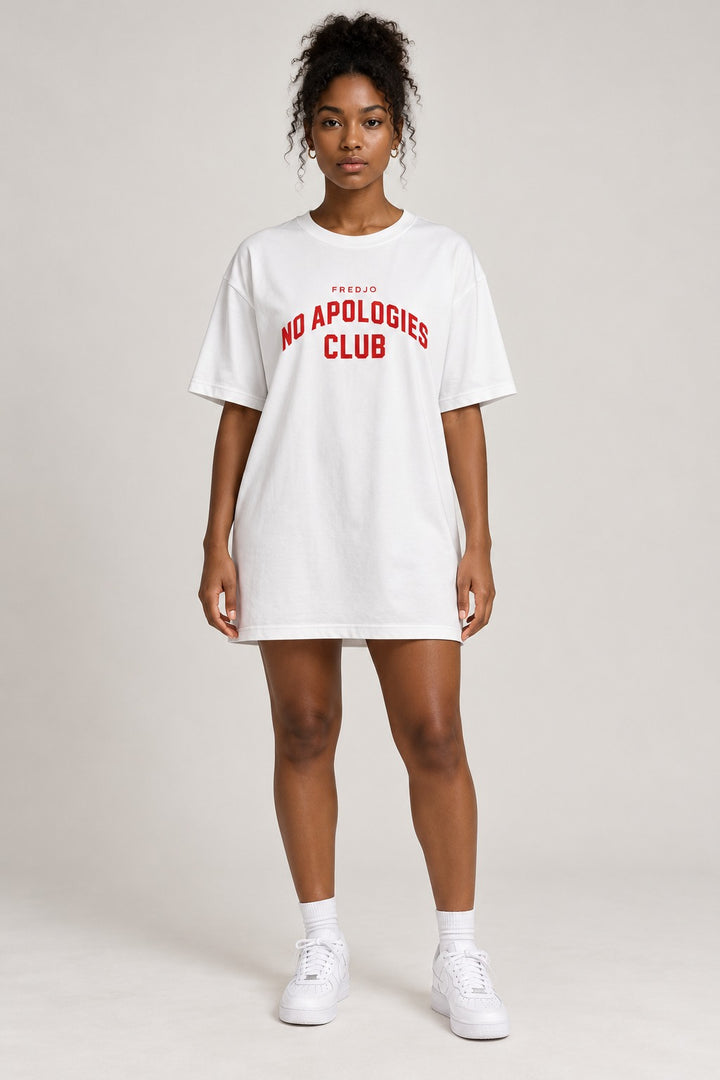 No Apologies T-Shirt Dress