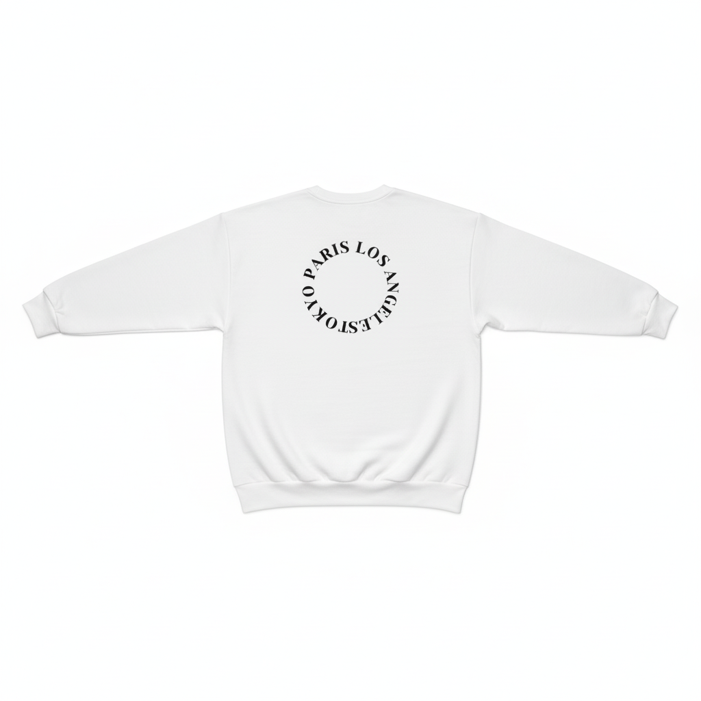 Fred JO Unisex Sweatshirt  TOKYO PARIs LOS ANGELES Limited Edition