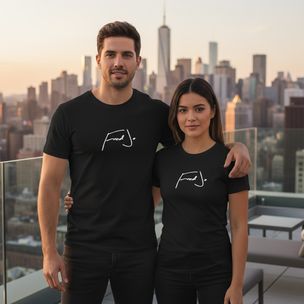 Fred Jo Unisex organic cotton t-shirt