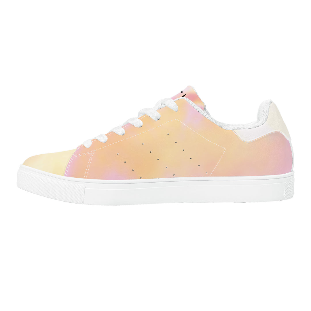 Fred Jo Watercolor Leather Sneakers - Fred jo Clothing