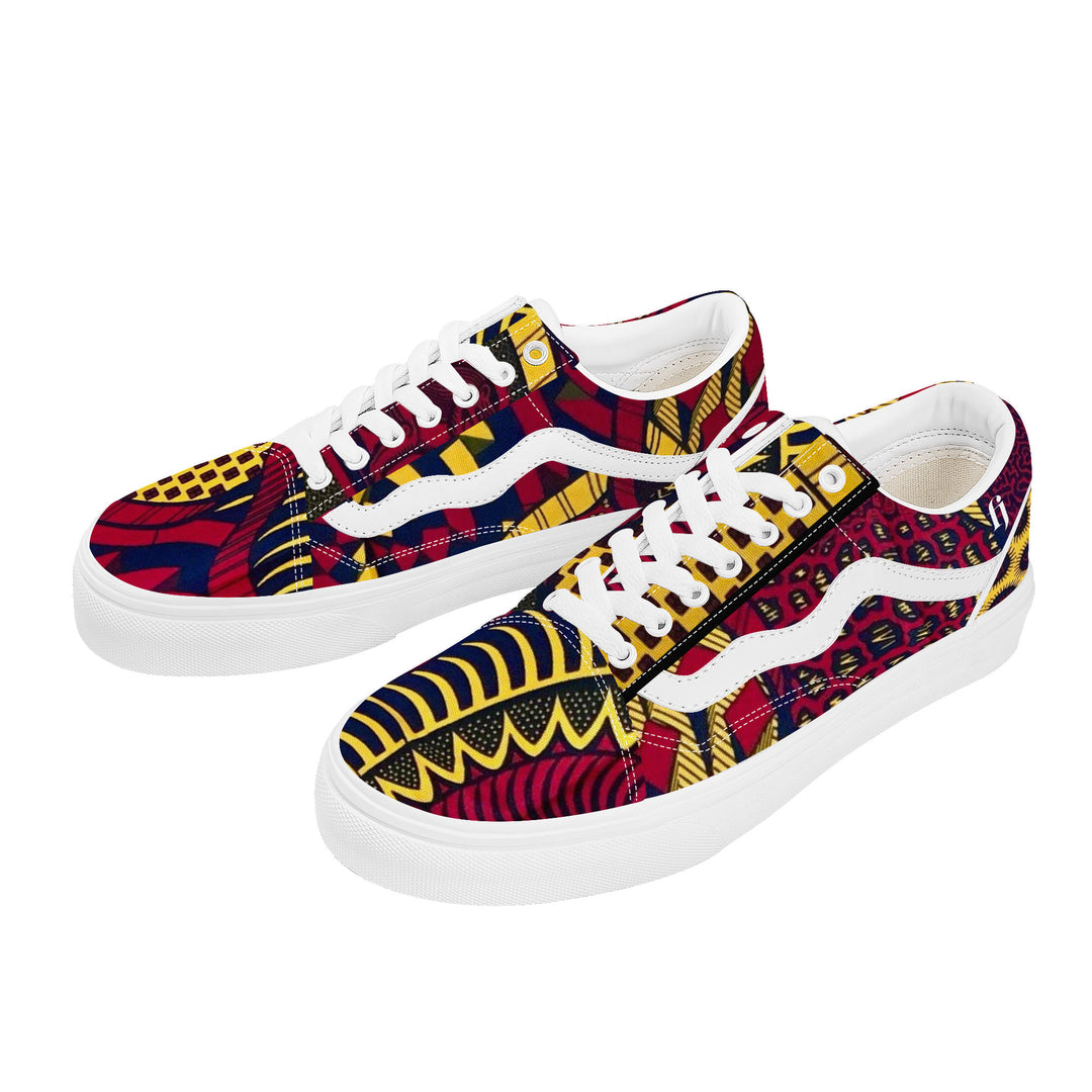 Fred Jo African Fusion Flat Sneaker - Fred jo Clothing