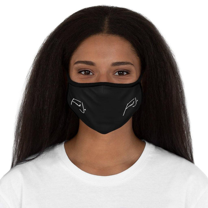 Fred Jo Fitted Polyester Face Mask - Fred jo Clothing