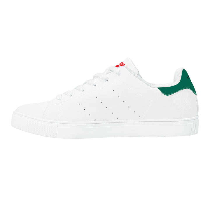 Fred Jo Low Leather Sneakers - Green