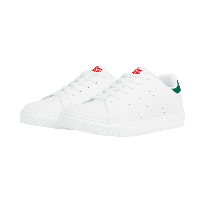 Fred Jo Low Leather Sneakers - Green