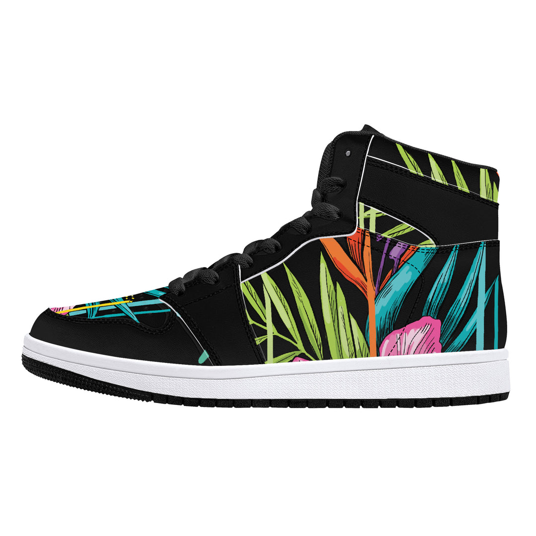 Fred Jo Flowers High Top Sneakers - Fred jo Clothing