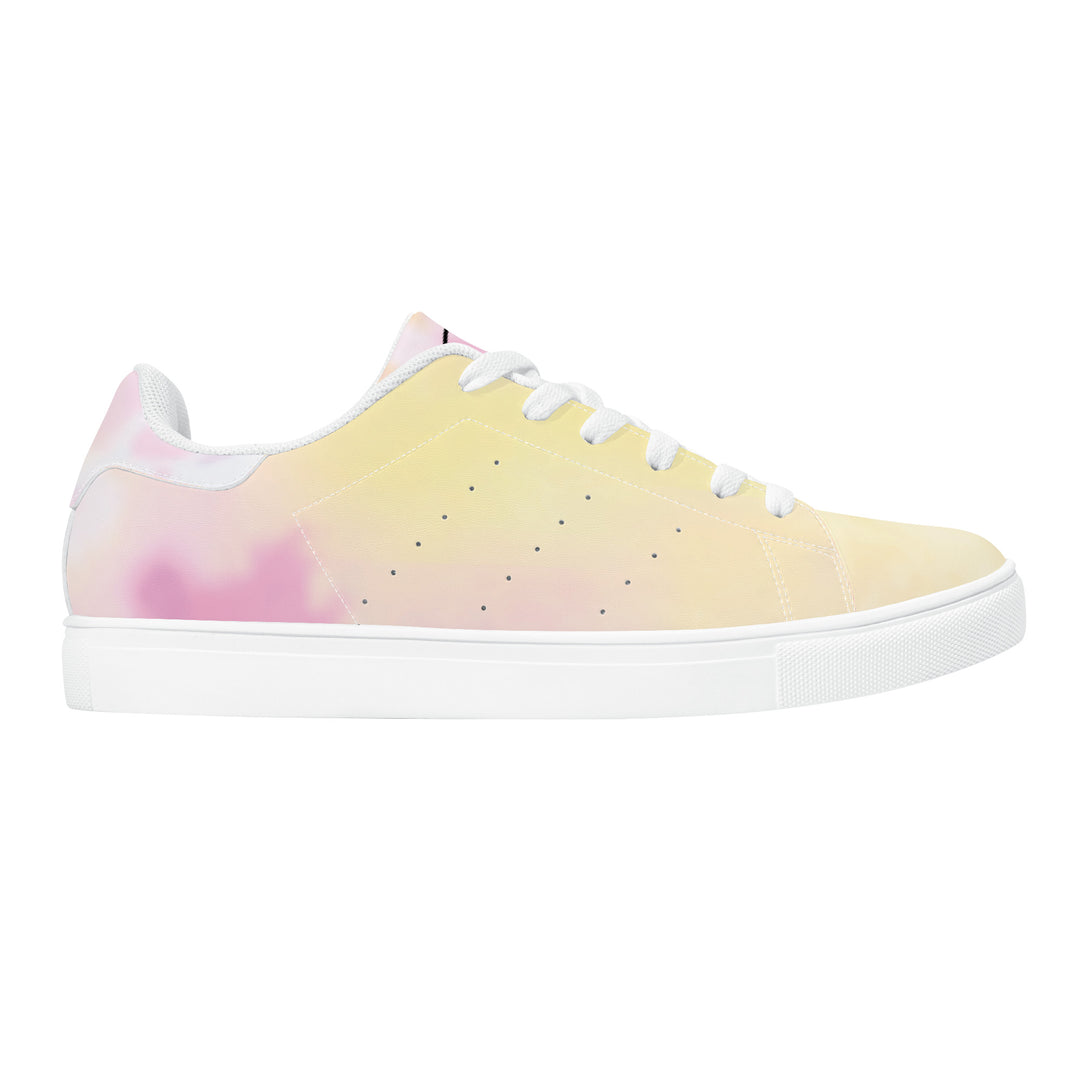 Fred Jo Watercolor Leather Sneakers - Fred jo Clothing
