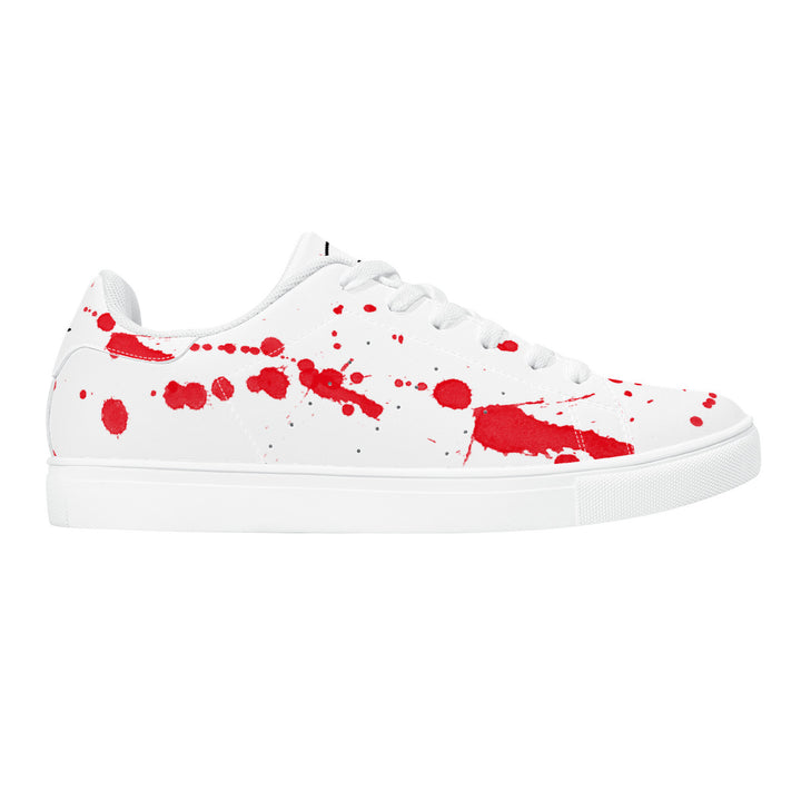 Fred Jo Bloodbath Top Leather Sneakers - Fred jo Clothing