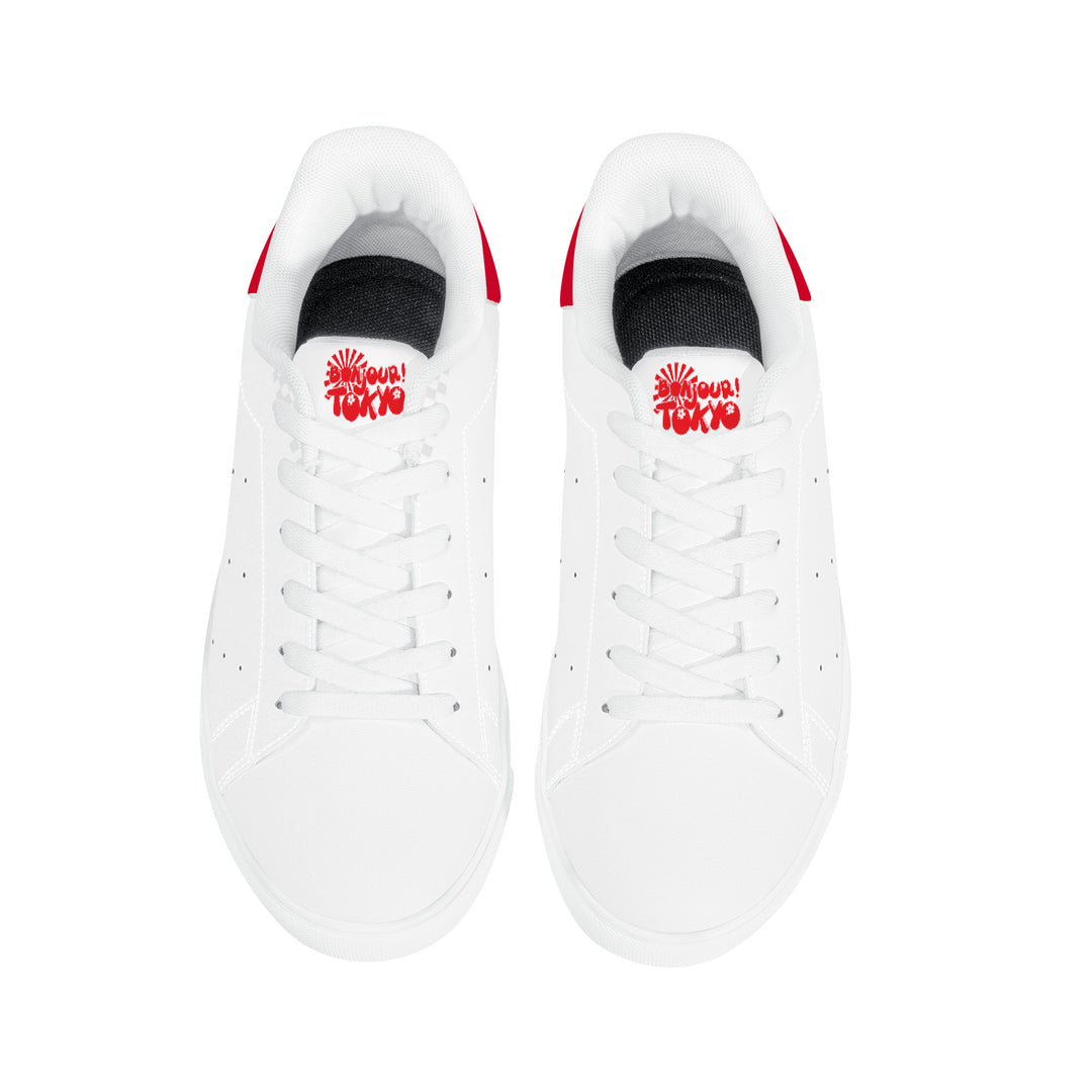 Fred Jo  Bonjour Tokyo  Low Top Leather Sneakers - Limited Edition