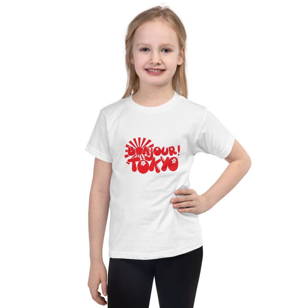 Bonjour Tokyo kids t-shirt by Fred Jo - Fred jo Clothing