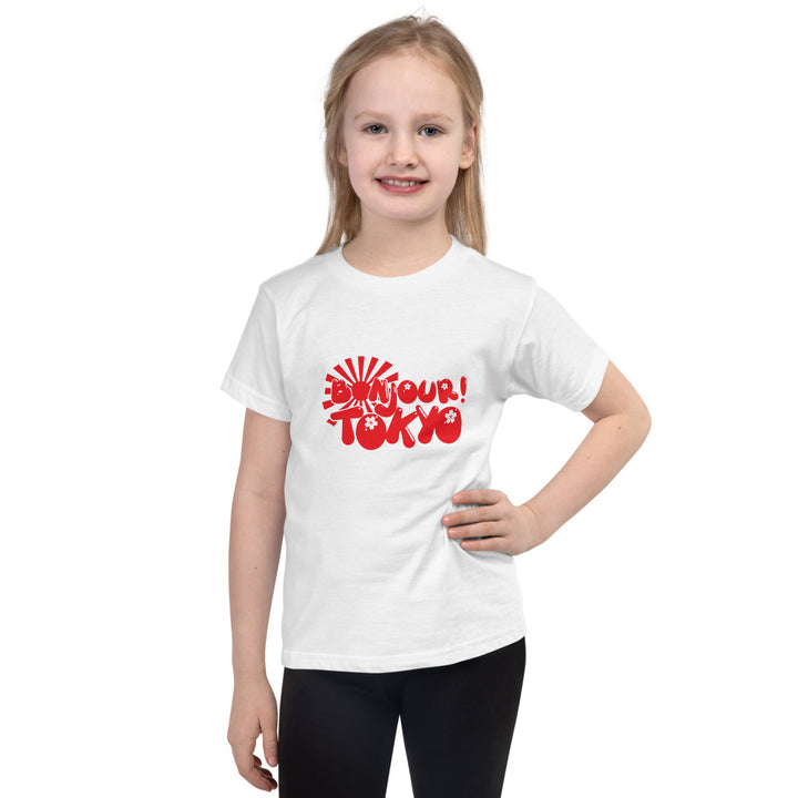 Bonjour Tokyo kids t-shirt by Fred Jo - Fred jo Clothing
