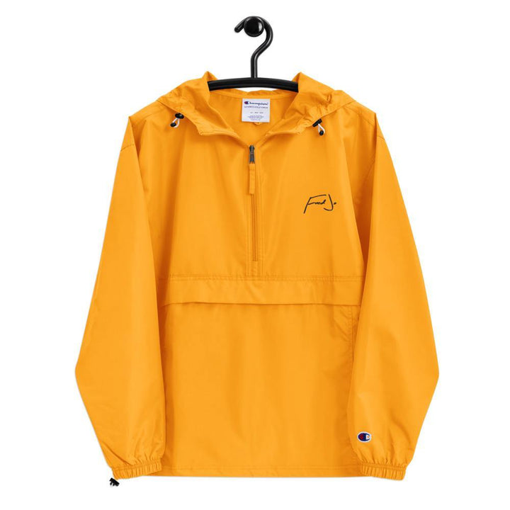 Fred Jo Embroidered Champion Packable Jacket - Fred jo Clothing