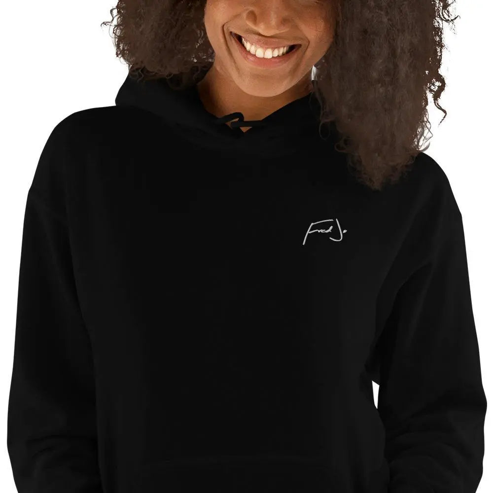 Fred Jo Black Unisex Hoodie - Fred jo Clothing